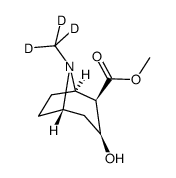Ecgonine methyl ester-D3 Structure
