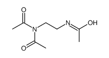 Acetamide,N-acetyl-N-[2-(acetylamino)ethyl]- Structure