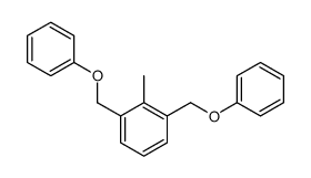 2-methyl-1,3-bis(phenoxymethyl)benzene Structure