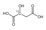 2-hydroxybutanedioic acid Structure
