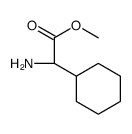 methyl (2S)-2-amino-2-cyclohexylacetate Structure