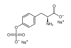 2-amino-3-(4-sulfooxyphenyl)propanoic acid Structure