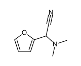 dimethylamino-furan-2-yl-acetonitrile结构式