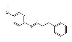 N-(4-methoxyphenyl)-3-phenylpropan-1-imine Structure