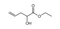 2-hydroxy-pent-4-enoic acid ethyl ester结构式