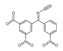 [(3,5-dinitrophenyl)-(3-nitrophenyl)methylidene]cyanamide Structure