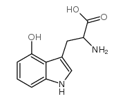 4-羟基-DL-色氨酸结构式