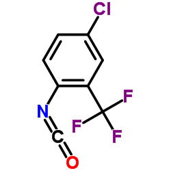 4-氯-2-三氟甲基异氰酸酯结构式