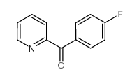 (4-氟苯基)(吡啶-2-基)甲酮结构式