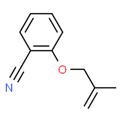 Benzonitrile, 2-[(2-methyl-2-propenyl)oxy]- (9CI)结构式