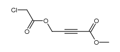 methyl 4-(2-chloroacetoxy)but-2-ynoate Structure