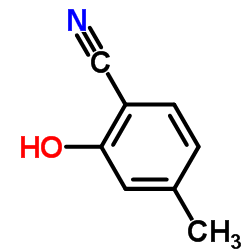 2-Hydroxy-4-methylbenzonitrile Structure
