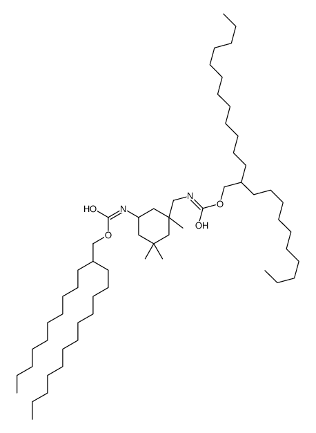 二癸基十四烷醇 IPDI 酯结构式