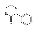3-phenyl-1,4-dithian-2-one Structure