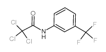 2,2,2-三氯-3’-三氟甲基乙酰苯胺结构式