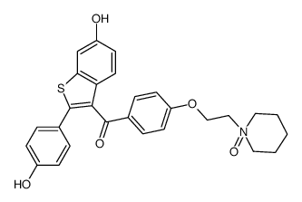 Raloxifene N-Oxide structure