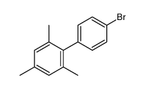 2-(4-bromophenyl)-1,3,5-trimethylbenzene Structure