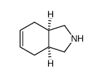 (3aR,7aS)-rel-2,3,3a,4,7,7a-Hexahydro-1H-isoindole结构式