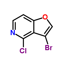 3-Bromo-4-chlorofuro[3,2-c]pyridine structure