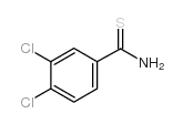 3,4-二氯硫代苯甲酰胺结构式