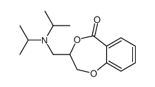 3-[[di(propan-2-yl)amino]methyl]-2,3-dihydro-1,4-benzodioxepin-5-one结构式
