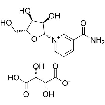 Nicotinamide riboside tartrate结构式