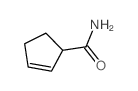 2-Cyclopentene-1-carboxamide Structure