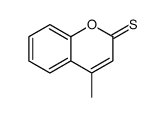 4-methylchromene-2-thione结构式