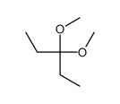 3,3-dimethoxypentane Structure