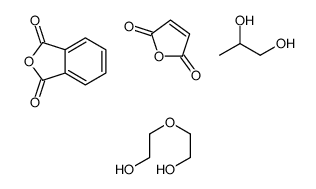 不饱和聚酯树脂(196型)结构式