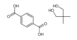 2,2-dimethylpropane-1,3-diol,terephthalic acid Structure