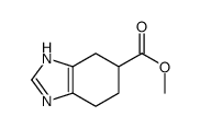 Methyl 4,5,6,7-tetrahydro-1H-benzo[d]imidazole-6-carboxylate Structure
