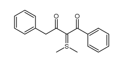 2-(dimethyl-λ4-sulfanylidene)-1,4-diphenyl-butane-1,3-dione结构式