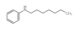 N-heptylaniline结构式