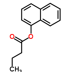 1-萘基丁酸酯结构式