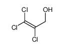 2,3,3-Trichloro-2-propen-1-ol结构式