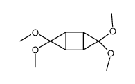Tricyclo[3.1.0.02,4]hexane, 3,3,6,6-tetramethoxy- (9CI) Structure