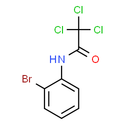 ACETAMIDE, N-(2-BROMOPHENYL)-2,2,2-TRICHLORO-结构式