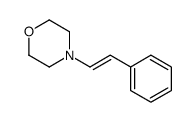 4-(2-phenylethenyl)morpholine Structure