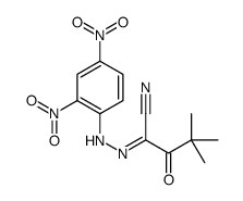 N-(2,4-dinitroanilino)-3,3-dimethyl-2-oxobutanimidoyl cyanide Structure