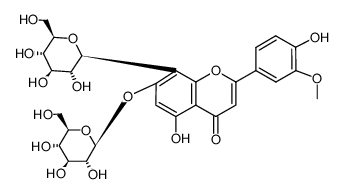 Chrysoeriol 7-O-glucosid 8-C-glucosid Structure