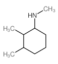 N,2,3-三甲基环己胺结构式