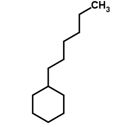 Hexylcyclohexane Structure
