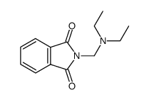 N-(N',N'-diethylaminomethyl)phthalimide结构式