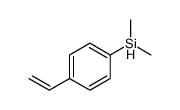 (4-乙烯基苯基)二甲基硅烷结构式