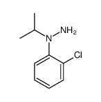 1-(2-chlorophenyl)-1-propan-2-ylhydrazine Structure