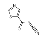 2-diazo-1-thiazol-5-yl-ethanone Structure