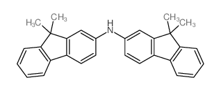 双(9,9-二甲基-9H-芴-2-基)胺结构式