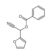 Benzoic acid α-cyanofurfuryl ester Structure