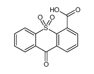 9,10,10-trioxothioxanthene-4-carboxylic acid Structure